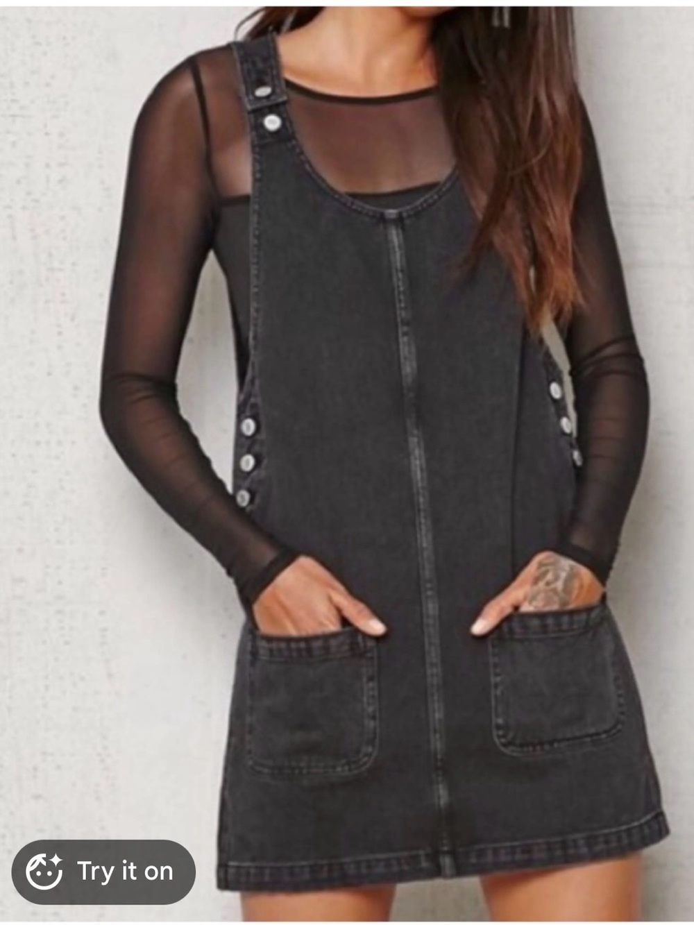 PacSun Denim Dress size XS
